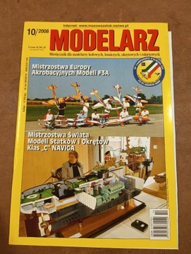 Miesięcznik Modelarz 10/2008