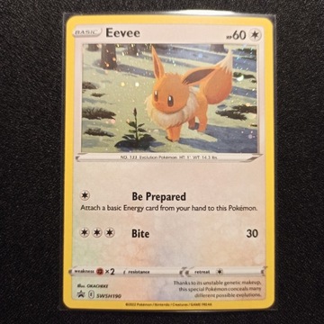 Pokémon Eevee promo swsh190