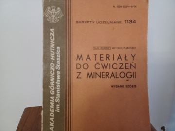 Materiały do ćwiczeń z mineralogii