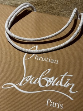 Christian Louboutin papierowa torba 2024