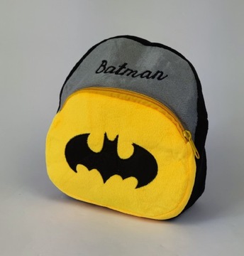 Batman plecaczek plecak do przedszkola 3D lekki