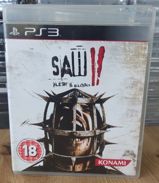 Saw II: Flesh & Blood 3xA CIB PS3 