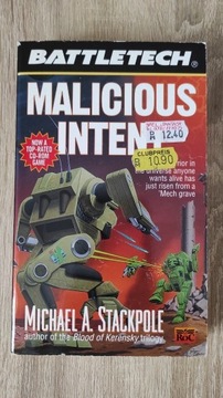 M. Stackpole Battletech Novel Malicious Intent