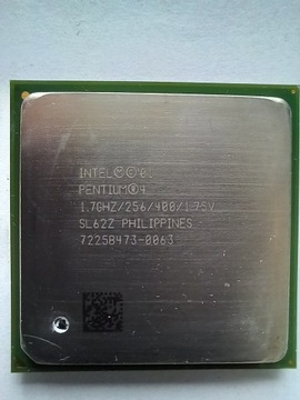 Retro procesor Intel Pentium 1,7 GHZ