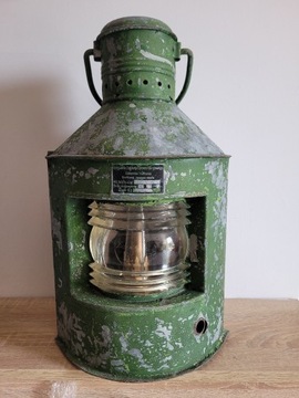 OKRĘTOWA lampa naftowa - 1957r.