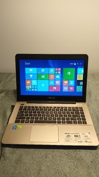 Laptop Asus F455L i3 1,9GHz 4GB RAM Dysk 900GB