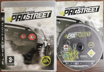 Need for Speed Pro Street na PS3. Komplet. 