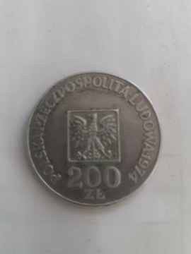 Polska 200 zl 30 lat PRL 