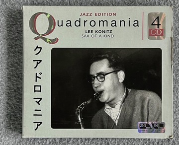 Quadromania. Lee Konitz Sax of a Kind. 4xCD