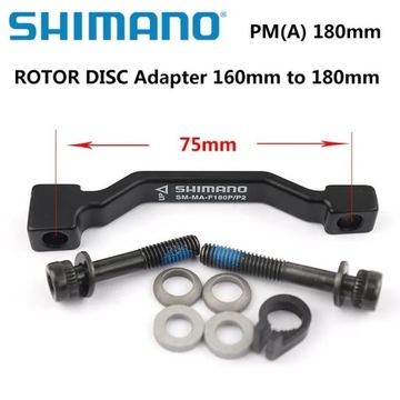 Adapter hamulca SHIMANO 180mm SM-MA-F180P/P2