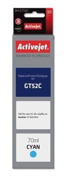 Tusz ActiveJet AH-GT52C do HP niebieski (cyan)