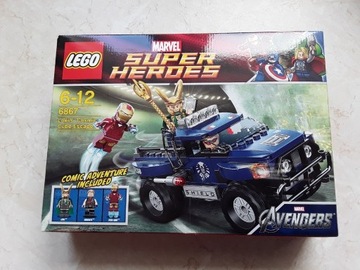 Nowy zestaw Lego Super Heroes 6867 Marvel 