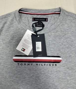 T-SHIRT MĘSKI.r.L.TOMMY HILFIGER.NOWA.OUTLET