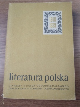 Literatura polska lat 1918-1939 - R. Matuszewski