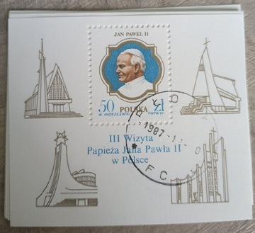Zestaw znaczków Jan Paweł II