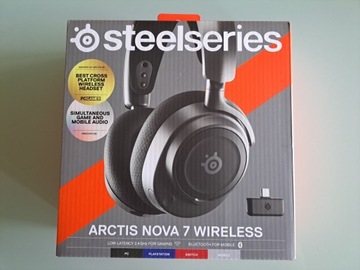 Steelseries Arctis Nova 7 Wireless + modyfikacja