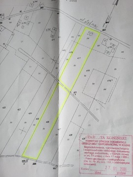 Sompolno ul.Leśna sprzedam ziemie na siedlisko