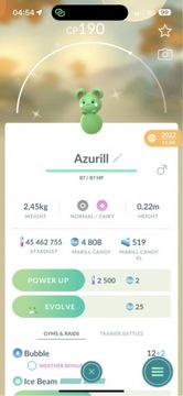 Pokemon GO - Shiny Azurill (wymiana)