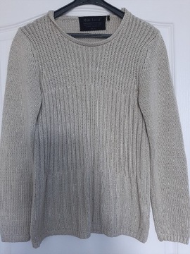 MARC LAUGE świetny sweter bawełna akryl  M