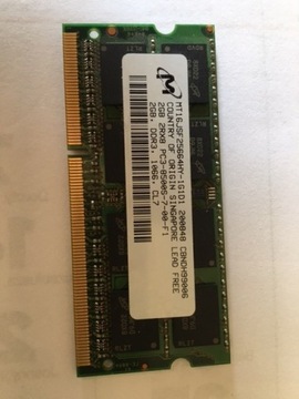 Pamięć ram DDR3 2GBx2