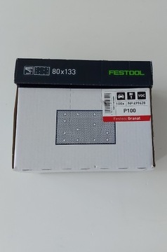 Arkusz ścierny FESTOOL GRANAT P100/100 szt. 499628