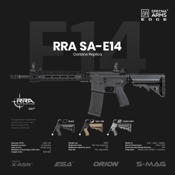 Specna Arms RRA SA-E14-EDGE Grey FULL TUNING!!!