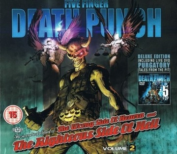 FIVE FINGER DEATH PUNCH 'The Wrong Side2' (CD+DVD)