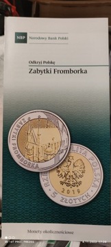 "ODKRYJ POLSKĘ"-*FOLDER* ZABYTKI FROMBORKA