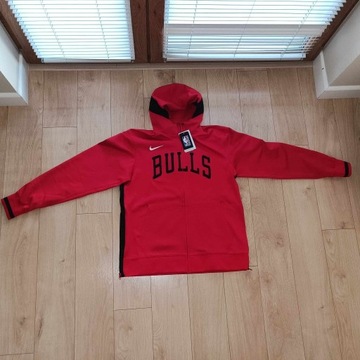 Nike Dri-Fit NBA Chicago Bulls Hoodie r. L