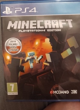 Sprzedam grę na PS4 MINECRAFT