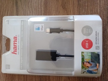 Karta sieciowa HAMA USB-C 10/100/100 177104