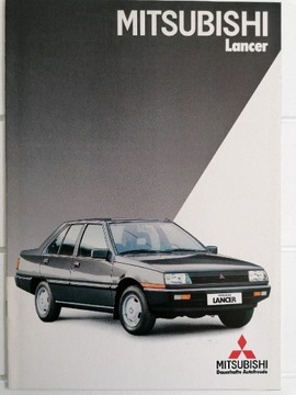 Prospekt Mitsubishi Lancer 1984 r. UNIKAT