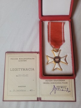Krzyż Kawalerski Orderu Odrodzenia Polski 1985