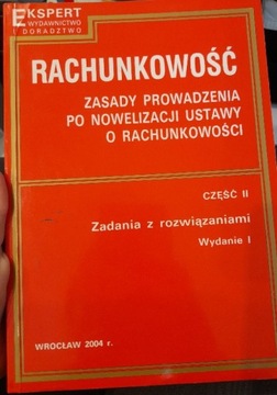 Rachunkowość. Zasady prowadzenia po nowelizacji us