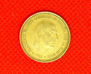 1 peseta 1966 r.