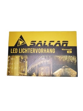 Salcar Zasłona świetlna LED o długości 5 m