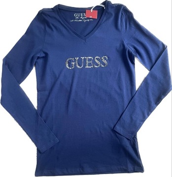 Guess bluzka granatowa rozmiar XL 