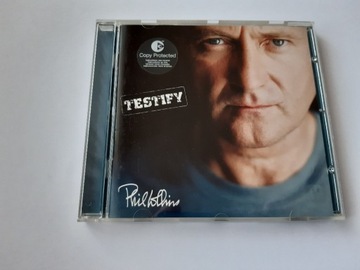PHIL COLLINS - TESTIFY  CD Wyd. 2002 r.  GENESIS
