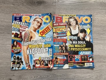Bravo gazety nr 14/2003 i 3/2004 plus plakaty