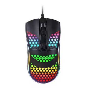 Myszka Gamingowa LED RGB do gier 