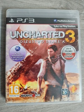 Uncharted 3: Oszustwo Drake'a PS3 STAN IDEALNY