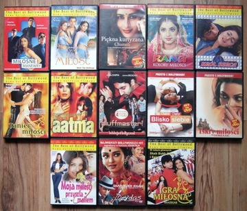 13 DVD ~ filmy Bollywood ~ JAK NOWE