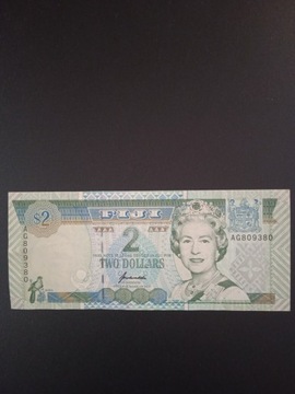 Fiji 2 dolary seria AG