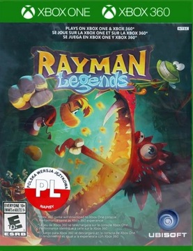 Rayman legends Xbox 360 / One PO POLSKU