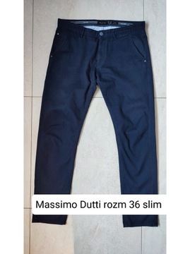 Spodnie męskie Massimo Dutti rozm 36 slim 