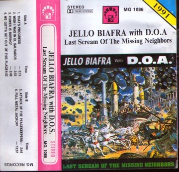 Jello Biafra With D.O.A. - Last Scream Of The 