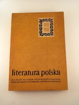 Literatura polska 1918 - 1939 Ryszard Matuszewski