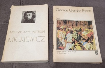 2książki Mickiewicz, Giaur