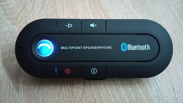 Samochodowy zestaw głośnomówiący Bluetooth 