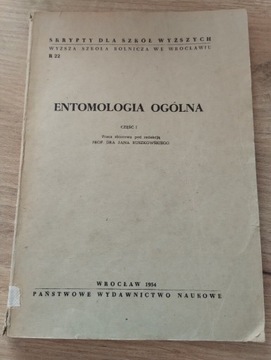 Entomologia ogólna część 1 Prof. Ruszkowski